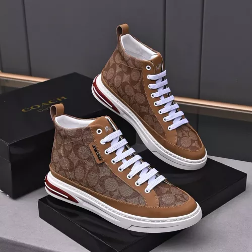 Cheap Coach High Tops Shoes For Men #1367262 Replica Wholesale [$85.00 USD] [ITEM#1367262] on Replica Coach High Tops Shoes