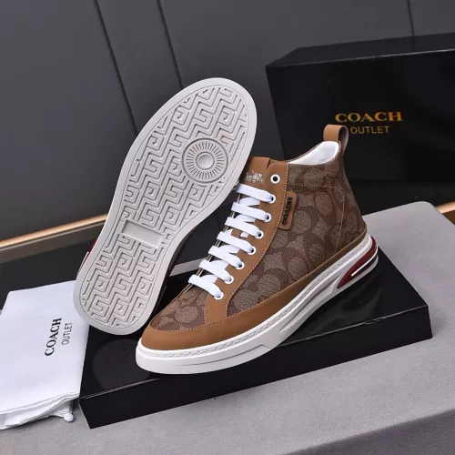 Cheap Coach High Tops Shoes For Men #1367262 Replica Wholesale [$85.00 USD] [ITEM#1367262] on Replica Coach High Tops Shoes