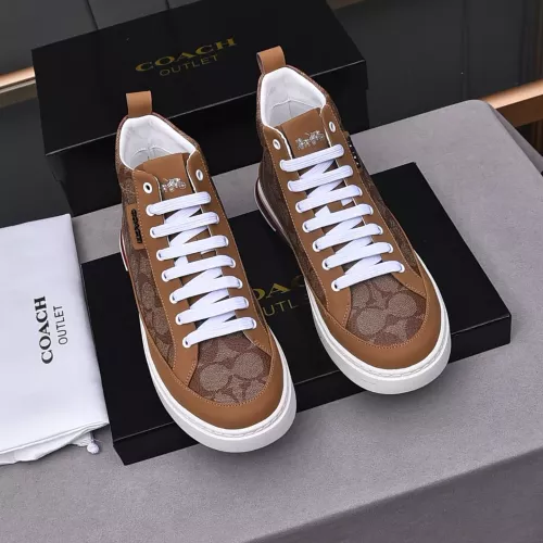 Cheap Coach High Tops Shoes For Men #1367262 Replica Wholesale [$85.00 USD] [ITEM#1367262] on Replica Coach High Tops Shoes