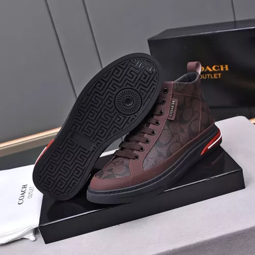 Cheap Coach High Tops Shoes For Men #1367263 Replica Wholesale [$85.00 USD] [ITEM#1367263] on Replica Coach High Tops Shoes