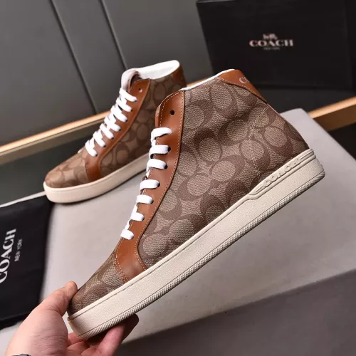 Cheap Coach High Tops Shoes For Men #1367265 Replica Wholesale [$88.00 USD] [ITEM#1367265] on Replica Coach High Tops Shoes