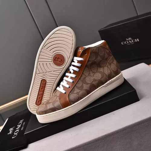 Cheap Coach High Tops Shoes For Men #1367265 Replica Wholesale [$88.00 USD] [ITEM#1367265] on Replica Coach High Tops Shoes