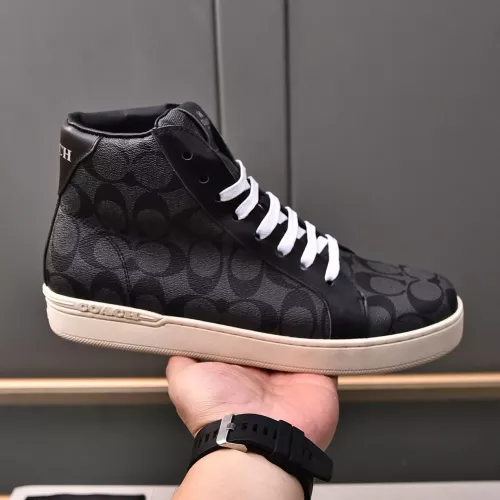 Cheap Coach High Tops Shoes For Men #1367266 Replica Wholesale [$88.00 USD] [ITEM#1367266] on Replica Coach High Tops Shoes