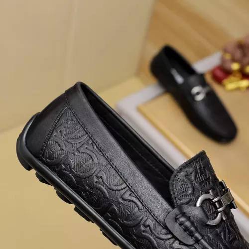 Cheap Salvatore Ferragamo Leather Shoes For Men #1367298 Replica Wholesale [$72.00 USD] [ITEM#1367298] on Replica Salvatore Ferragamo Leather Shoes