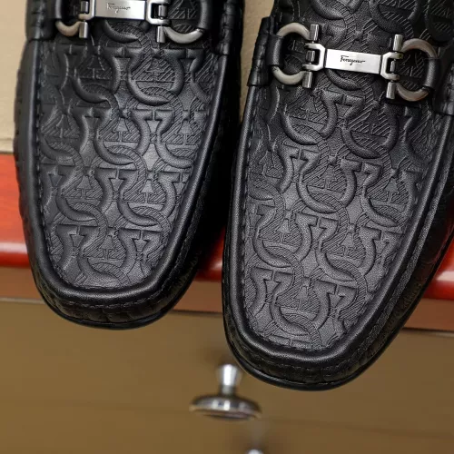 Cheap Salvatore Ferragamo Leather Shoes For Men #1367298 Replica Wholesale [$72.00 USD] [ITEM#1367298] on Replica Salvatore Ferragamo Leather Shoes