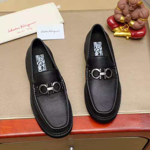 Salvatore Ferragamo Leather Shoes For Men #1367301