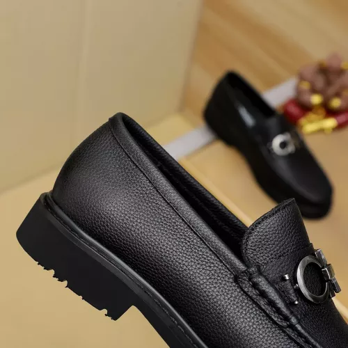 Cheap Salvatore Ferragamo Leather Shoes For Men #1367301 Replica Wholesale [$96.00 USD] [ITEM#1367301] on Replica Salvatore Ferragamo Leather Shoes