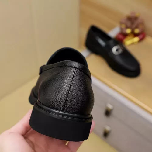 Cheap Salvatore Ferragamo Leather Shoes For Men #1367301 Replica Wholesale [$96.00 USD] [ITEM#1367301] on Replica Salvatore Ferragamo Leather Shoes