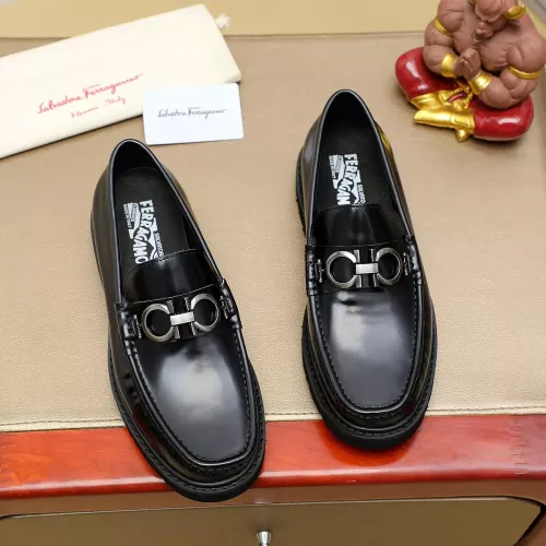 Salvatore Ferragamo Leather Shoes For Men #1367302