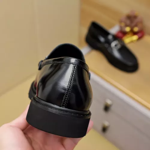 Cheap Salvatore Ferragamo Leather Shoes For Men #1367302 Replica Wholesale [$96.00 USD] [ITEM#1367302] on Replica Salvatore Ferragamo Leather Shoes