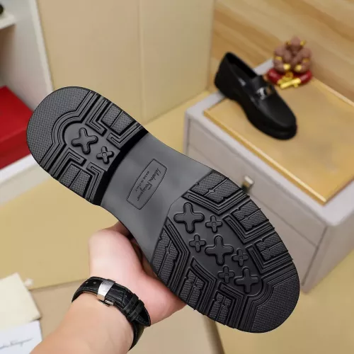 Cheap Salvatore Ferragamo Leather Shoes For Men #1367303 Replica Wholesale [$96.00 USD] [ITEM#1367303] on Replica Salvatore Ferragamo Leather Shoes