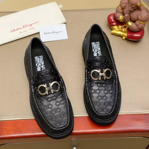 Salvatore Ferragamo Leather Shoes For Men #1367306