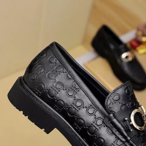 Cheap Salvatore Ferragamo Leather Shoes For Men #1367306 Replica Wholesale [$96.00 USD] [ITEM#1367306] on Replica Salvatore Ferragamo Leather Shoes