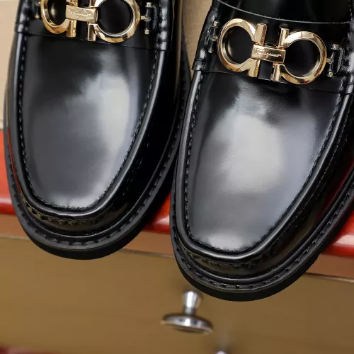 Cheap Salvatore Ferragamo Leather Shoes For Men #1367307 Replica Wholesale [$96.00 USD] [ITEM#1367307] on Replica Salvatore Ferragamo Leather Shoes