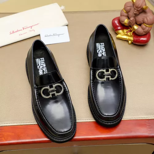 Salvatore Ferragamo Leather Shoes For Men #1367308