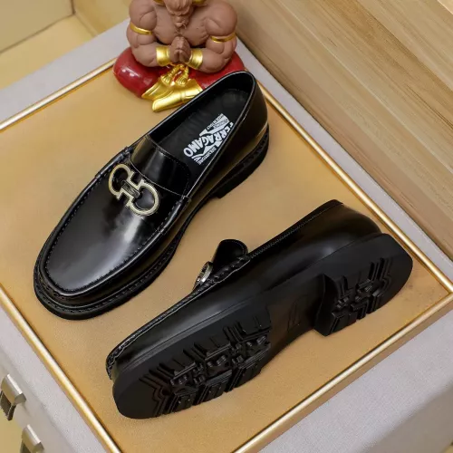 Cheap Salvatore Ferragamo Leather Shoes For Men #1367308 Replica Wholesale [$96.00 USD] [ITEM#1367308] on Replica Salvatore Ferragamo Leather Shoes