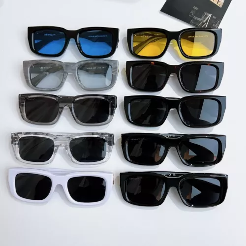 Cheap Off-White AAA Quality Sunglasses #1367377 Replica Wholesale [$64.00 USD] [ITEM#1367377] on Replica Off-White AAA Quality Sunglasses