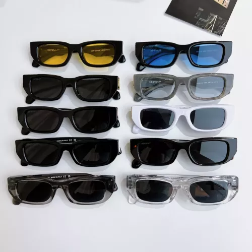 Cheap Off-White AAA Quality Sunglasses #1367383 Replica Wholesale [$64.00 USD] [ITEM#1367383] on Replica Off-White AAA Quality Sunglasses
