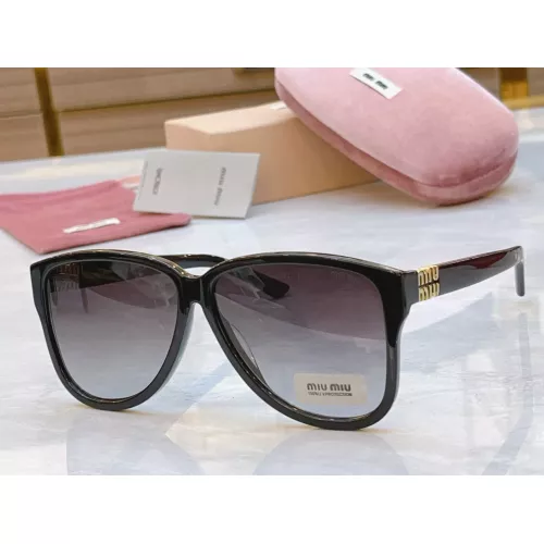 Cheap MIU MIU AAA Quality Sunglasses #1367407 Replica Wholesale [$56.00 USD] [ITEM#1367407] on Replica MIU MIU AAA Sunglasses