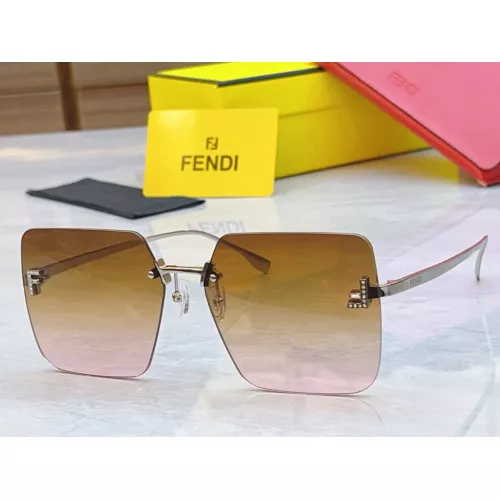 Cheap Fendi AAA Quality Sunglasses #1367481 Replica Wholesale [$60.00 USD] [ITEM#1367481] on Replica Fendi AAA Quality Sunglasses