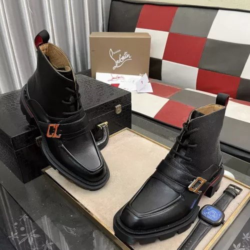 Cheap Christian Louboutin Boots For Men #1367540 Replica Wholesale [$155.00 USD] [ITEM#1367540] on Replica Christian Louboutin Boots