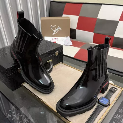Cheap Christian Louboutin Boots For Men #1367541 Replica Wholesale [$155.00 USD] [ITEM#1367541] on Replica Christian Louboutin Boots