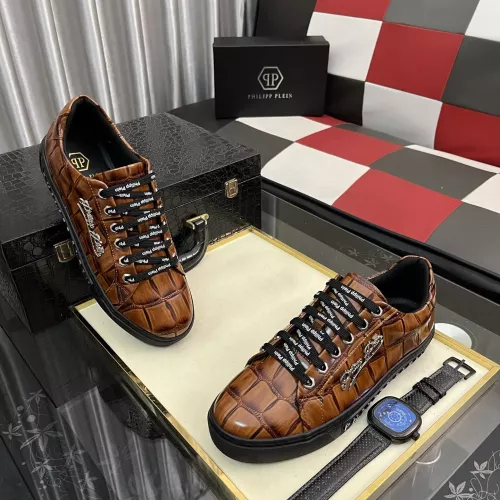 Cheap Philipp Plein PP Casual Shoes For Men #1367547 Replica Wholesale [$80.00 USD] [ITEM#1367547] on Replica Philipp Plein PP Casual Shoes