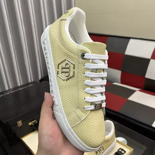 Cheap Philipp Plein PP Casual Shoes For Men #1367550 Replica Wholesale [$80.00 USD] [ITEM#1367550] on Replica Philipp Plein PP Casual Shoes