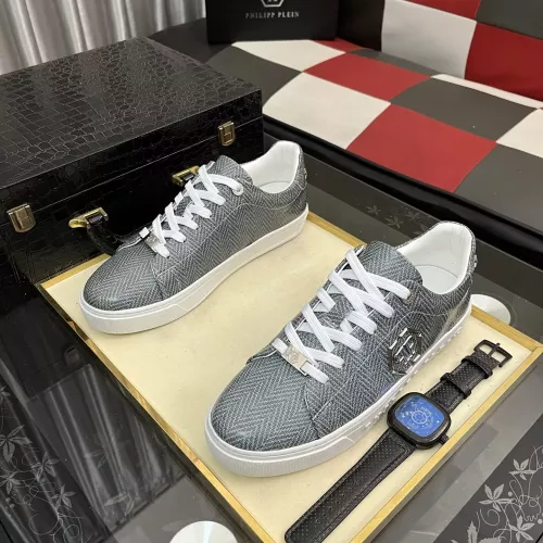 Cheap Philipp Plein PP Casual Shoes For Men #1367554 Replica Wholesale [$80.00 USD] [ITEM#1367554] on Replica Philipp Plein PP Casual Shoes