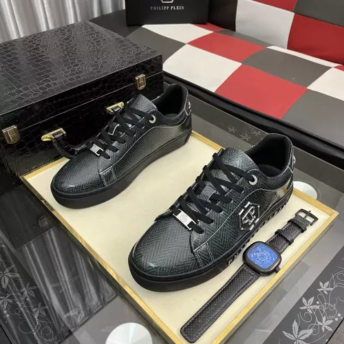 Cheap Philipp Plein PP Casual Shoes For Men #1367556 Replica Wholesale [$80.00 USD] [ITEM#1367556] on Replica Philipp Plein PP Casual Shoes