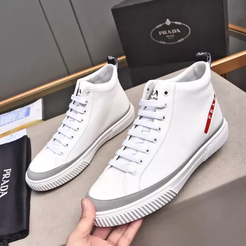 Prada High Top Shoes For Men #1367634