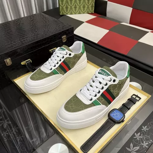Cheap Gucci Casual Shoes For Men #1367690 Replica Wholesale [$82.00 USD] [ITEM#1367690] on Replica Gucci Casual Shoes