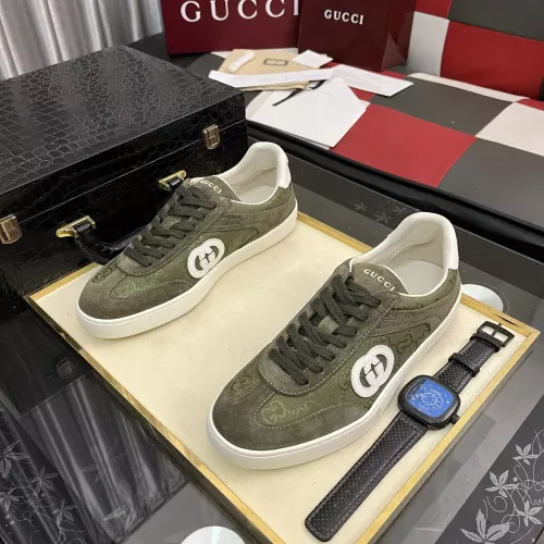 Cheap Gucci Casual Shoes For Men #1367703 Replica Wholesale [$96.00 USD] [ITEM#1367703] on Replica Gucci Casual Shoes