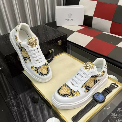 Cheap Versace Casual Shoes For Men #1367731 Replica Wholesale [$80.00 USD] [ITEM#1367731] on Replica Versace Casual Shoes