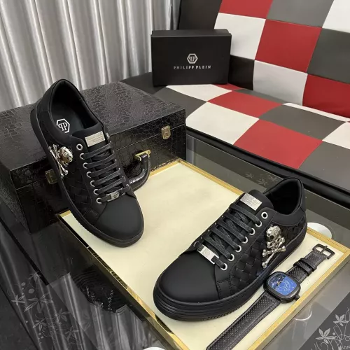 Cheap Philipp Plein PP Casual Shoes For Men #1367754 Replica Wholesale [$80.00 USD] [ITEM#1367754] on Replica Philipp Plein PP Casual Shoes