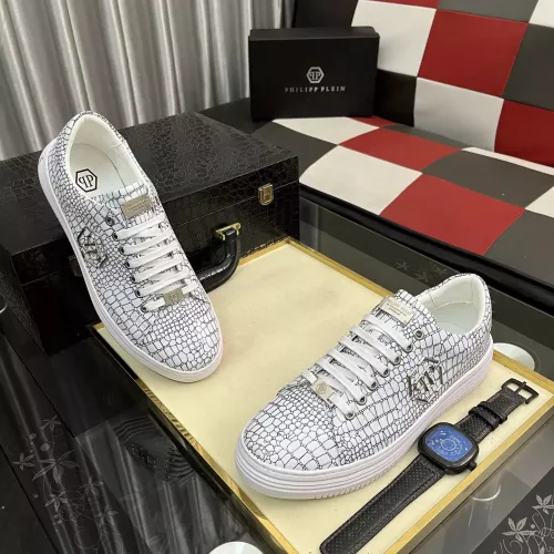 Cheap Philipp Plein PP Casual Shoes For Men #1367755 Replica Wholesale [$80.00 USD] [ITEM#1367755] on Replica Philipp Plein PP Casual Shoes