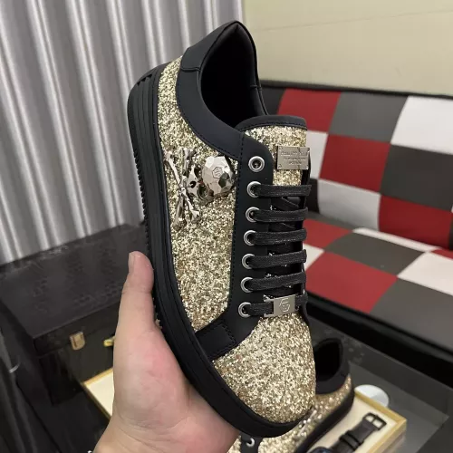 Cheap Philipp Plein PP Casual Shoes For Men #1367758 Replica Wholesale [$80.00 USD] [ITEM#1367758] on Replica Philipp Plein PP Casual Shoes