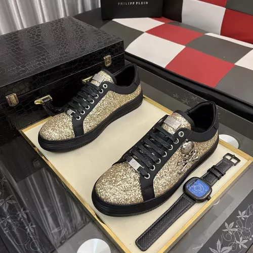Cheap Philipp Plein PP Casual Shoes For Men #1367758 Replica Wholesale [$80.00 USD] [ITEM#1367758] on Replica Philipp Plein PP Casual Shoes