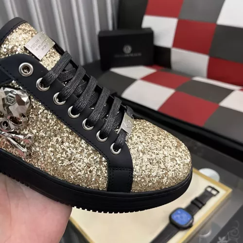 Cheap Philipp Plein PP Casual Shoes For Men #1367758 Replica Wholesale [$80.00 USD] [ITEM#1367758] on Replica Philipp Plein PP Casual Shoes