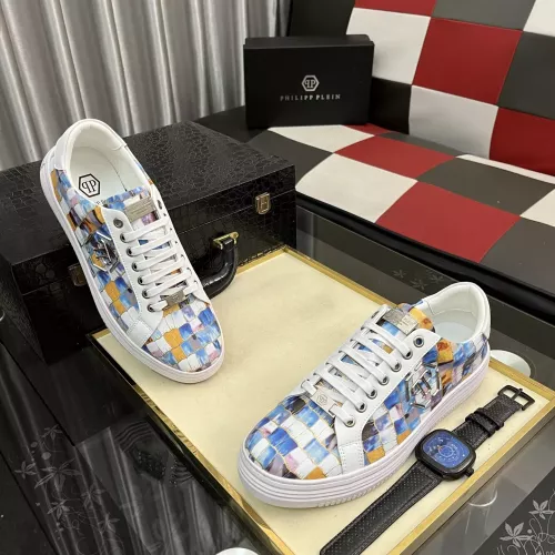 Cheap Philipp Plein PP Casual Shoes For Men #1367762 Replica Wholesale [$80.00 USD] [ITEM#1367762] on Replica Philipp Plein PP Casual Shoes