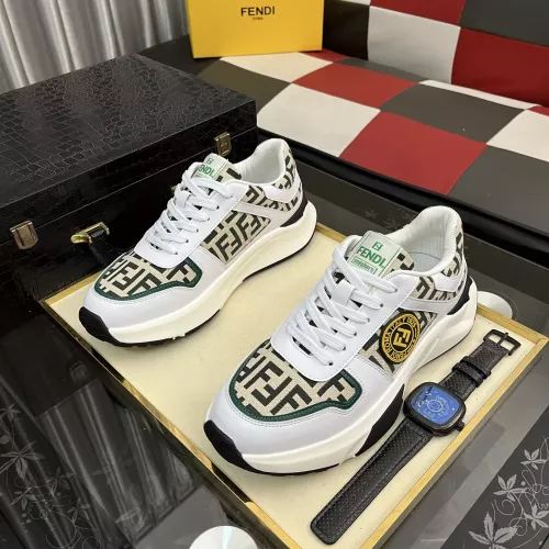 Cheap Fendi Casual Shoes For Men #1367768 Replica Wholesale [$85.00 USD] [ITEM#1367768] on Replica Fendi Casual Shoes