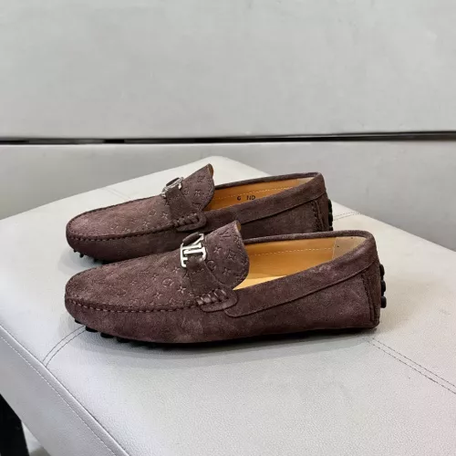 Cheap Louis Vuitton LV Oxfords Shoes For Men #1367828 Replica Wholesale [$85.00 USD] [ITEM#1367828] on Replica Louis Vuitton LV Oxfords Shoes