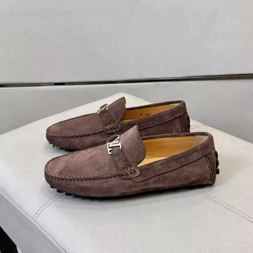 Cheap Louis Vuitton LV Oxfords Shoes For Men #1367839 Replica Wholesale [$85.00 USD] [ITEM#1367839] on Replica Louis Vuitton LV Oxfords Shoes