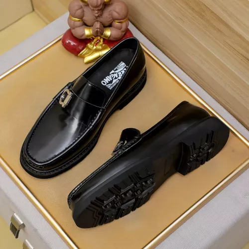 Cheap Salvatore Ferragamo Leather Shoes For Men #1367848 Replica Wholesale [$96.00 USD] [ITEM#1367848] on Replica Salvatore Ferragamo Leather Shoes
