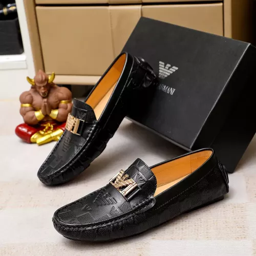 Cheap Armani Leather Shoes For Men #1367851 Replica Wholesale [$72.00 USD] [ITEM#1367851] on Replica Armani Leather Shoes
