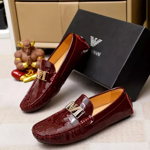 Cheap Armani Leather Shoes For Men #1367853 Replica Wholesale [$72.00 USD] [ITEM#1367853] on Replica Armani Leather Shoes