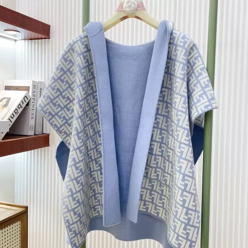 Cheap Fendi Poncho #1367866 Replica Wholesale [$155.00 USD] [ITEM#1367866] on Replica Fendi Scarf