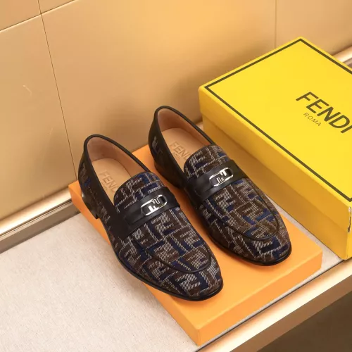 Cheap Fendi Leather Shoes For Men #1367887 Replica Wholesale [$88.00 USD] [ITEM#1367887] on Replica Fendi Leather Shoes