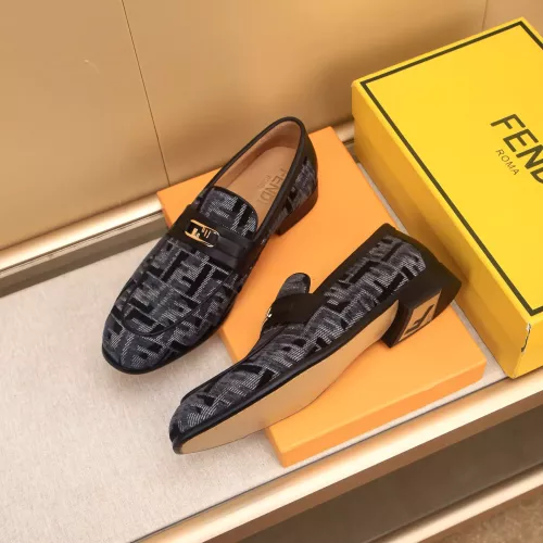 Cheap Fendi Leather Shoes For Men #1367888 Replica Wholesale [$88.00 USD] [ITEM#1367888] on Replica Fendi Leather Shoes