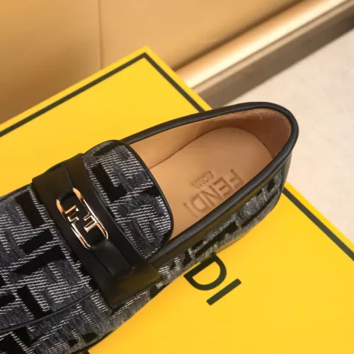 Cheap Fendi Leather Shoes For Men #1367888 Replica Wholesale [$88.00 USD] [ITEM#1367888] on Replica Fendi Leather Shoes